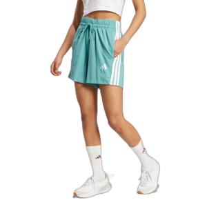 jx7605-women-s-shorts-adidas-essentials-3-stripes-powtea-white