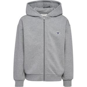 232949-2006-hooded-sweatshirt-with-zipper-hummel-bee-loose-grey-blend