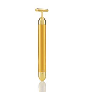 v0103113-high-frequency-massager-for-facial-rejuvenation-innovagoods-t-vibe-golden-one-size