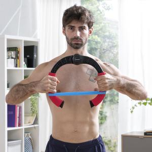 v0103327-adjustable-arm-workout-machine-with-resistance-and-exercise-guide-innovagoods-forcearc-red-black-one-size