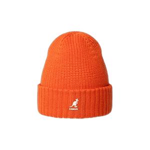 k3663-cf801-bonnet-kangol-merino-wool-rib-coral-flame-one-size