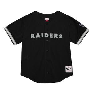 tmbf6820-laiyypppblck-nfl-oakland-raiders-jersey-on-the-clock-button-front-black