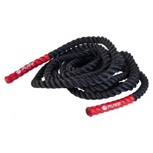 p2i200810-wave-rope-pure2improve-12m-black-red-one-size
