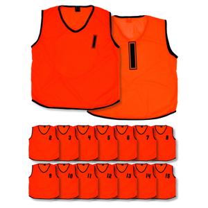 prb302ok-mesh-training-bib-numbered-from-1-to-15-children-precision-x15-green-fluo-4-9-years