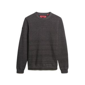 m6110681a-ami-lightweight-textured-cotton-sweater-superdry-black-dark-gray