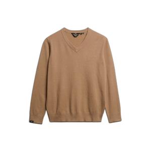 w6110644a-h8l-classic-v-neck-sweater-for-women-superdry-light-grey-melange