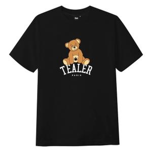 tee-teddy-tartan-black-t-shirt-tealer-teddy-tartan-black